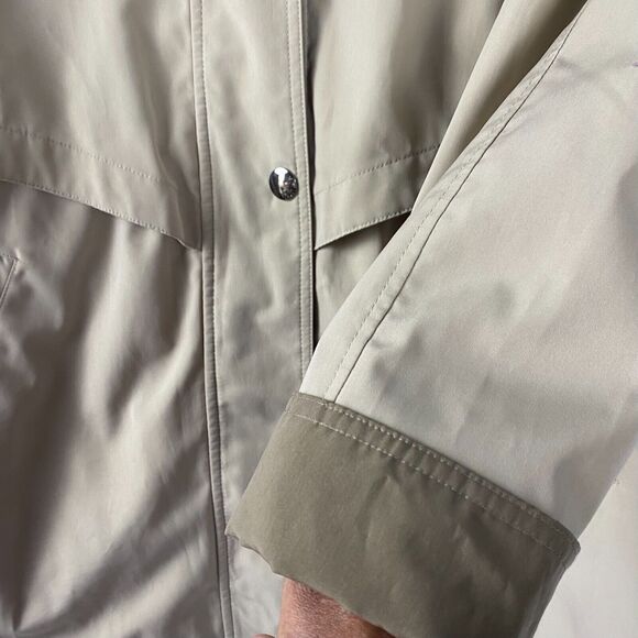 Nautica Women's Beige XL‎ Removable Hood Winter Coat Zip out Lining Windbreak - Picture 6 of 13